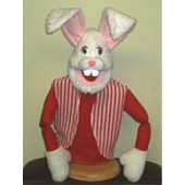 Large Economy Easter Rabbit White