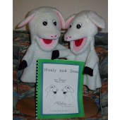 Wooly & Sam Lamb Puppet Set w/Book 