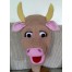 Cow Tan Jersey puppet