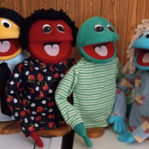 Popular Regular Set of 4 Colorful Puppets