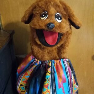 Doggie Bag Puppet with 36 Scripts & Idea Book & Doggie Bag Puppet Pattern