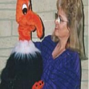 Buzzard or Vulture Ventriloquist Puppet