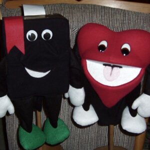 Little Bible & Little Heart Puppets for Missions