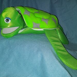 Blacklight Sea Turtle Ventriloquist or Stage Puppet