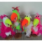 Blacklight Set of 4 Funny Birds