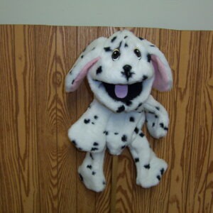Dalmation  Wagging Tail Dog Puppet