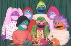 Economy Set of 4 Colorful Puppets