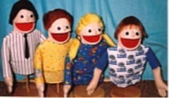Economy Family Set of 4 Puppets