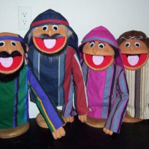 Popular Regular Set of 4 Biblical Puppets