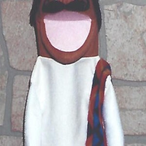 Hispanic Man Little People Puppet