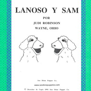 Lanoso y Sam Puppet Patterns & 36 Scripts in Spanish & English