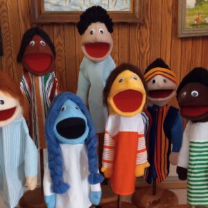 Little Boy Jesus & 6 Biblical Friends Puppets