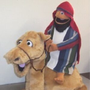 Wiseman on Camel Puppet Set