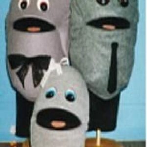 Singing Rock Puppets Set of 3