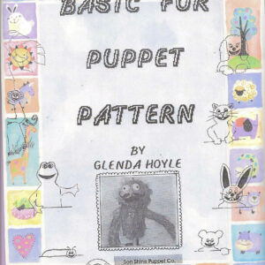 Basic Fur Puppet Pattern w/wrap around puppet instructions