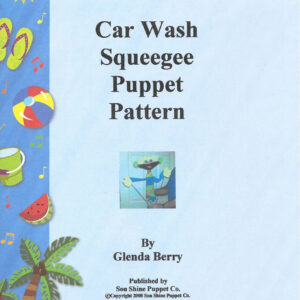 Car Wash Squeegie Puppet Pattern