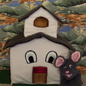 Missionary Church & Churchmouse Puppets w/scripts