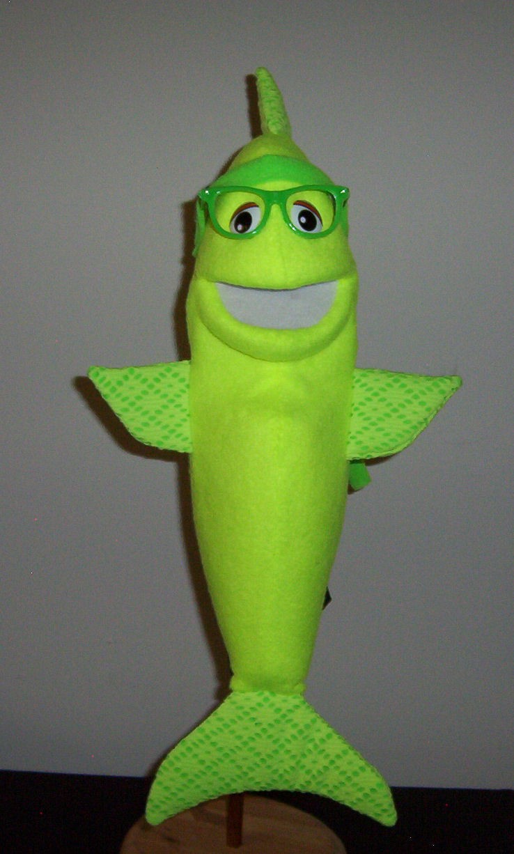 Blacklight Stand-Up Fish Puppet - Image 7