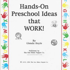 Preschool Teachers Resource Packet -4 Books