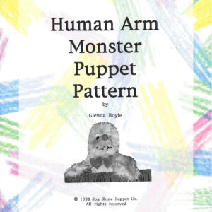 Human Arm Hairy Monster Puppet Pattern