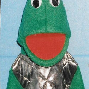 Little Alien Kid Space Creature Puppet with memory verse CD