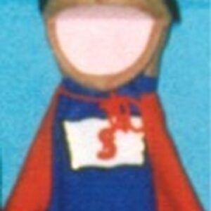 Scripture Man Little People Puppet with memory verse CD