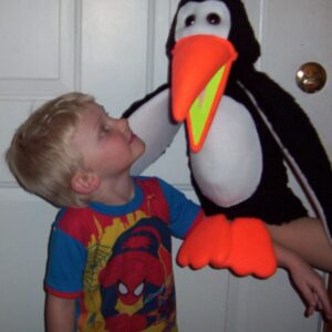 XL Penguin Ventriloquist Puppet